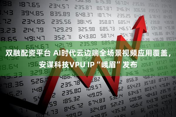 双融配资平台 AI时代云边端全场景视频应用覆盖，安谋科技VPU IP“峨眉”发布